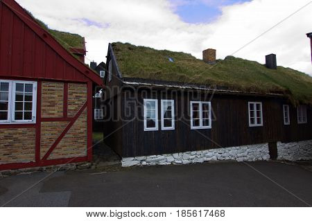 The capital city of the Faroe Islands in the north Atlantic