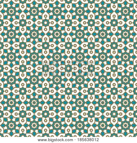 seamless islamic pattern and background vector illustration