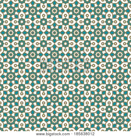 seamless islamic pattern and background vector illustration