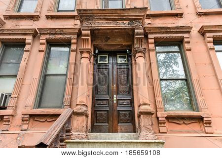 Harlem Brownstones - New York City