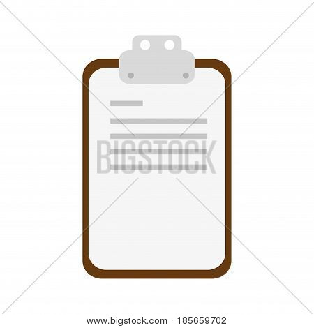 Checlist document sheet icon vector illustration graphic design