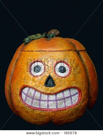 Faccia di zucca di Halloween