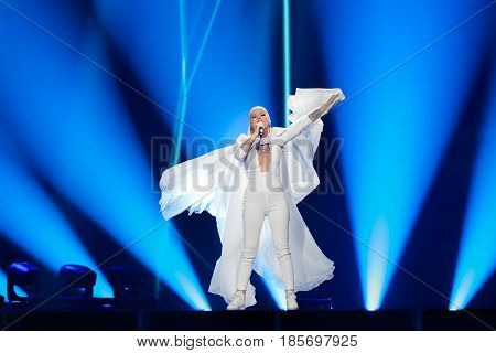 Svala From Iceland At The Eurovision Song Contest