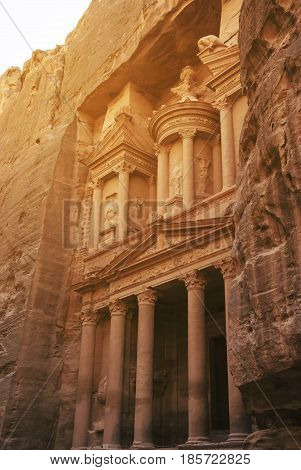 Al Khazneh The Treasury in Petra Jordan