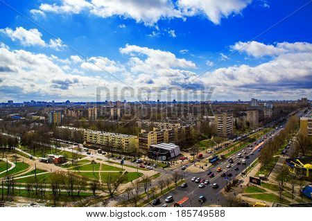 Minsk Belarus the architectural complex 