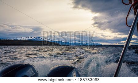Strait of Magellan in Tierra del Fuego Argentina