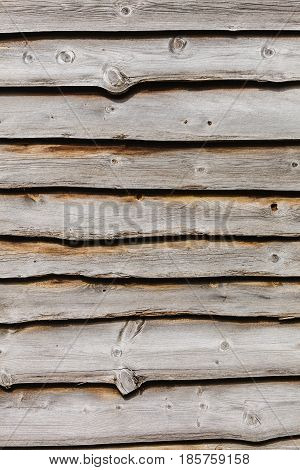 Light Wooden Wall Detail Board Closeup