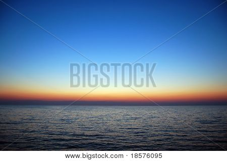 Sevastopol siyah deniz günbatımı Plajı