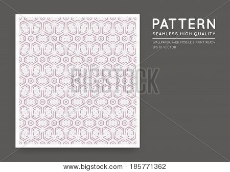 Seamless Vector Arabian Style Abstract Pattern EPS 10