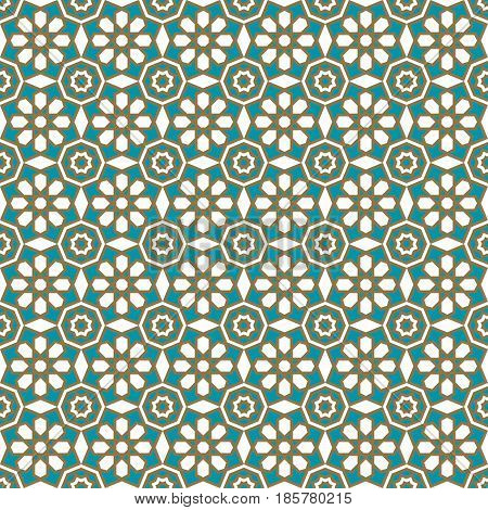 seamless islamic pattern and background vector illustration