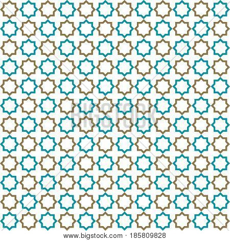 seamless islamic pattern and background vector illustration