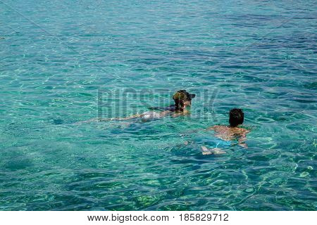 Seascape Of Palawan Islands In Philippines
