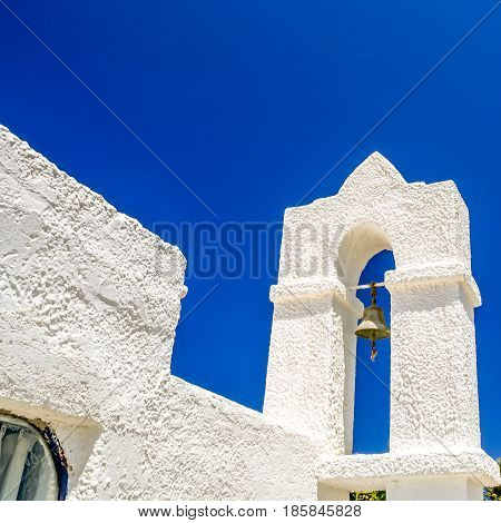 view of an old church in crete