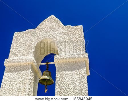 view of an old church in crete
