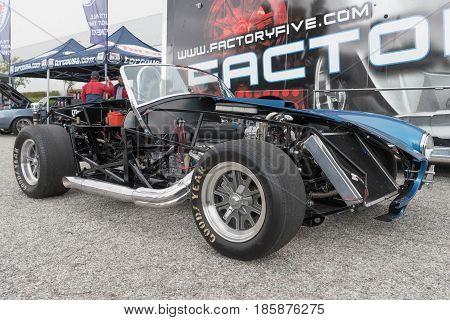 Shelby Cobra 427 Cutaway On Display