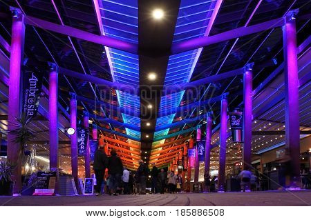 Rotorua Central Shopping Mall New Zealand