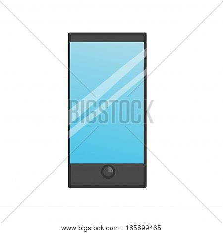 Smart phone icon on a white background