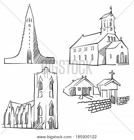 Reykjavik Iceland Famous Buildings
