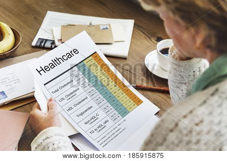 Blood Cholesterol Report Test Healthcare