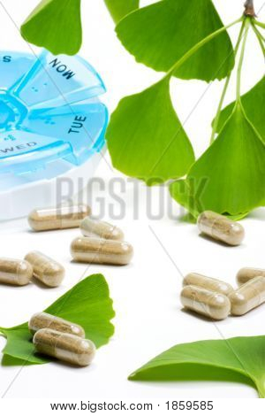 Ginkgo Biloba a prášky Plánovač