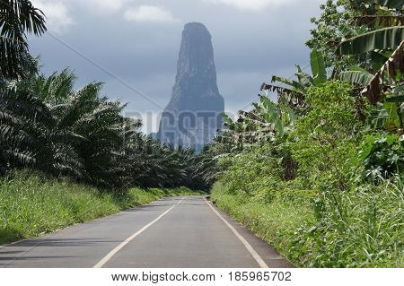 Summit of Cao Grande, Sao Tome and Principe, Africa