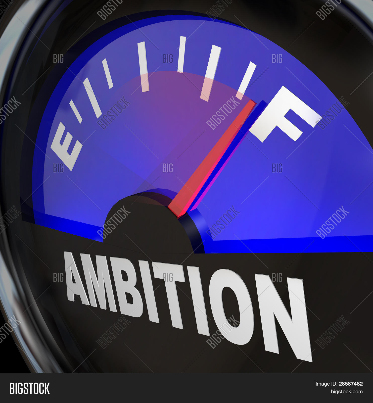 Fuel Gauge Needle Image & Photo (Free Trial) Bigstock