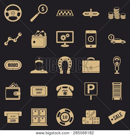 Shiner Icons Set. Simple Set Of 25 Shiner Vector Icons For Web For Any Design