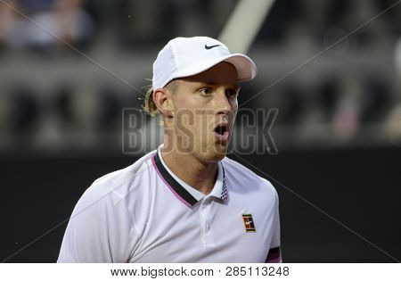 Rio, Brazil - February 18, 2019: Nicolas Jarre (chi) During Rio Open 2019 (atp 500) Held At The Jock
