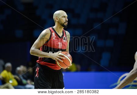 Rio, Brazil - February 15, 2019: Marquinhos Sousa Player In Match Between Flamengo X Austin Spur By 