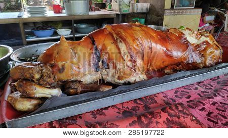 Babi Guling Suckling Pig, A Traditional Balinese Food