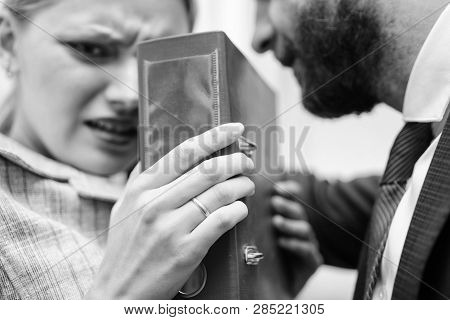 Sexual Harassment In Business Office. Prejudice Office. Movement Against Sexual Harassment.