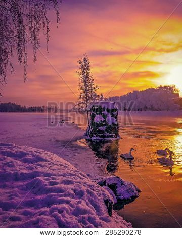 Winter River Snow Clouds View Capture Landscape Nature Naturephotography Photography