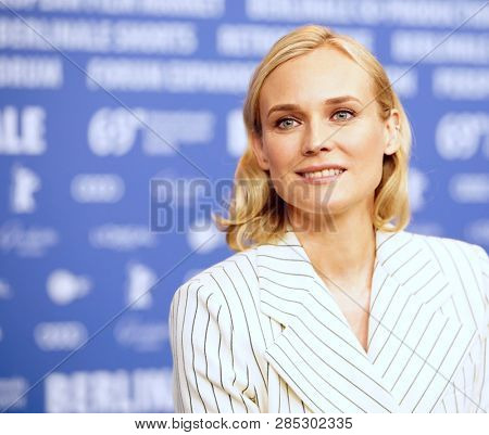 Diane Kruger is seen at the 'The Operative' (Die Agentin) press conference during the 69 Berlinale Festival Berlin at Grand Hyatt Hotel on February 10, 2019  in Berlin, Germany                       