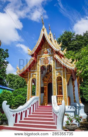 Wat Chomphu Golden Temple, Chiang Mai, Thailand