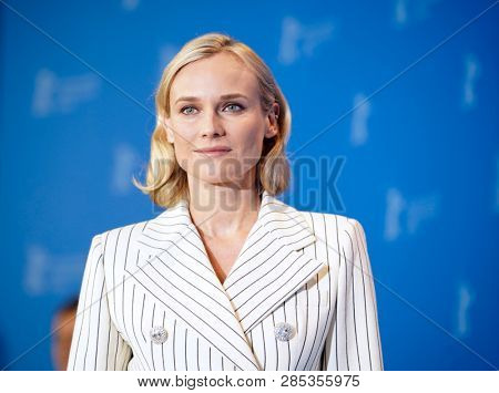 Diane Kruger poses at the 'The Operative' (Die Agentin) photocall during the 69th Berlinale International  Festival Berlin at Grand Hyatt Hotel on February 10, 2019 in Berlin, Germany.             