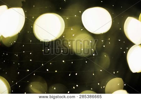 The Blurry Light Adesign Background Of Bokeh Light