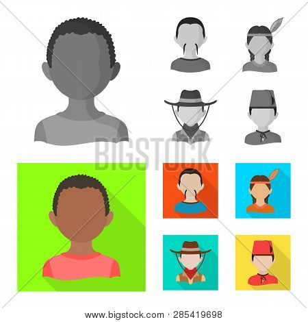 Vector Illustration Of Imitator And Resident Logo. Set Of Imitator And Culture Vector Icon For Stock