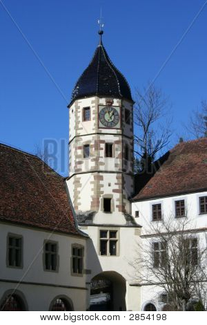 Slottet Haigerloch i Tyskland