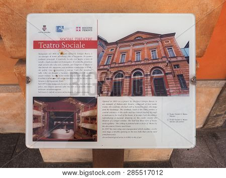 Teatro Sociale (social Theatre) In Alba