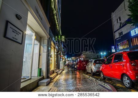 Night Life In Nampo-dong Street