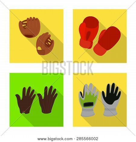 Vector Illustration Of Own And Textile Icon. Set Of Own And Safety Stock Vector Illustration.