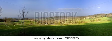 Panorama di Cotswolds
