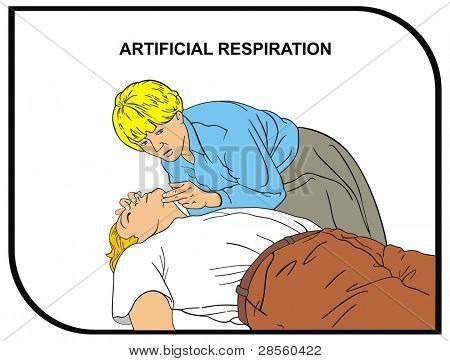 VECTOR - respiração Artificial