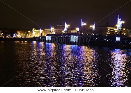 สะพานวังคืน St.Petersburg