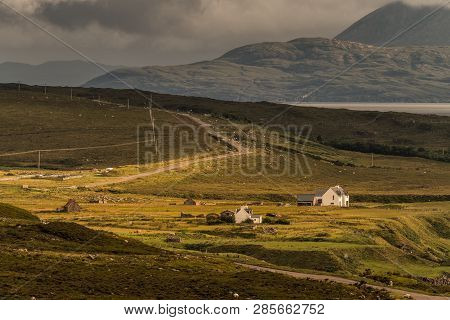 Typical Landscape On The Gaelic Peninsula Applecross