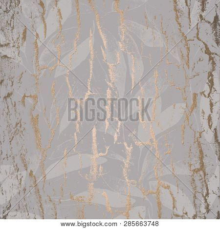 Luxury Texture with Gold. Light Brown Texture Background. Alpaca Color.
