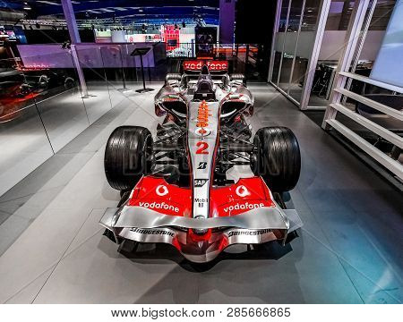 Mclaren Formula One Racing Car On Display