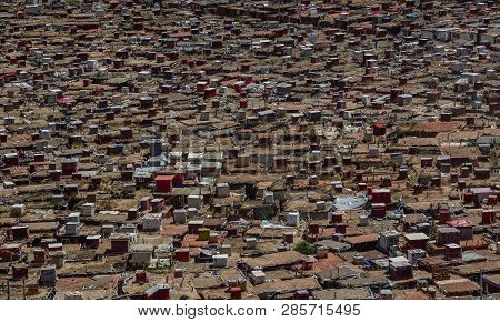 Yarchen Gar Monastery In Garze Tibetan
