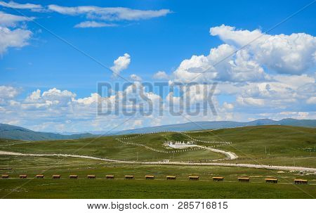Mountain Scenery Of Garze Tibetan