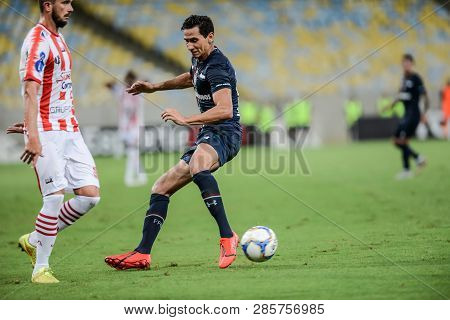 Rio, Brazil - February 22, 2019: Paulo Henrique Ganso Player In Match Between Bangu And Fluminense B